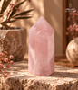 Natural Brazilian Rose Quartz – Decorative Stone