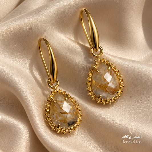 golden-rutilated-quartz-teardrop-earrings